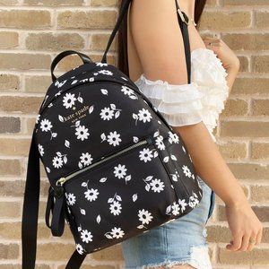 Kate Spade Nylon Backpack Black Multi